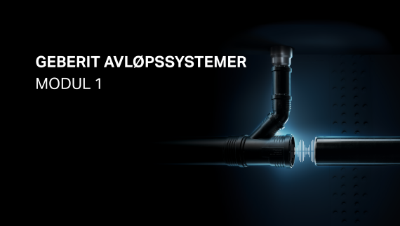 Geberit avløpssystemer Silent Pro