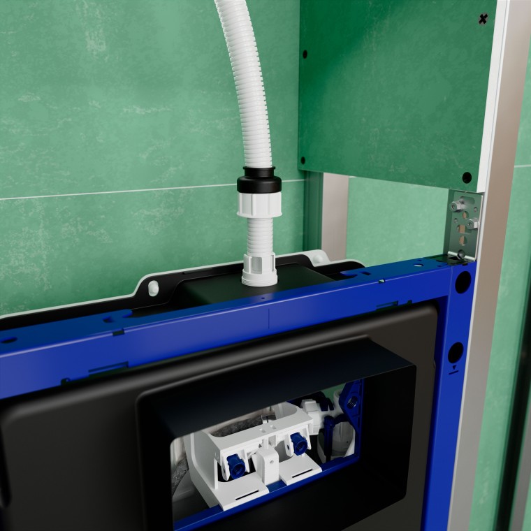 SIsternen er designet for PEX-tilkobling SIsternen er designet for PEX-tilkobling