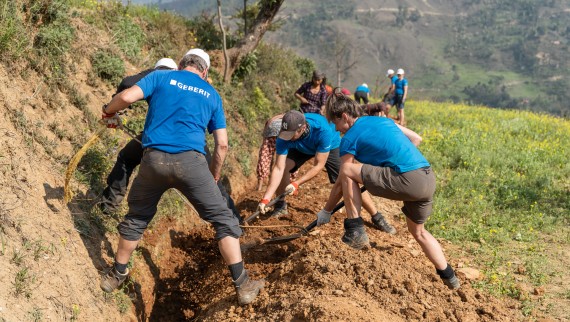 Oppdatering fra Geberit sitt prosjekt i Nepal 