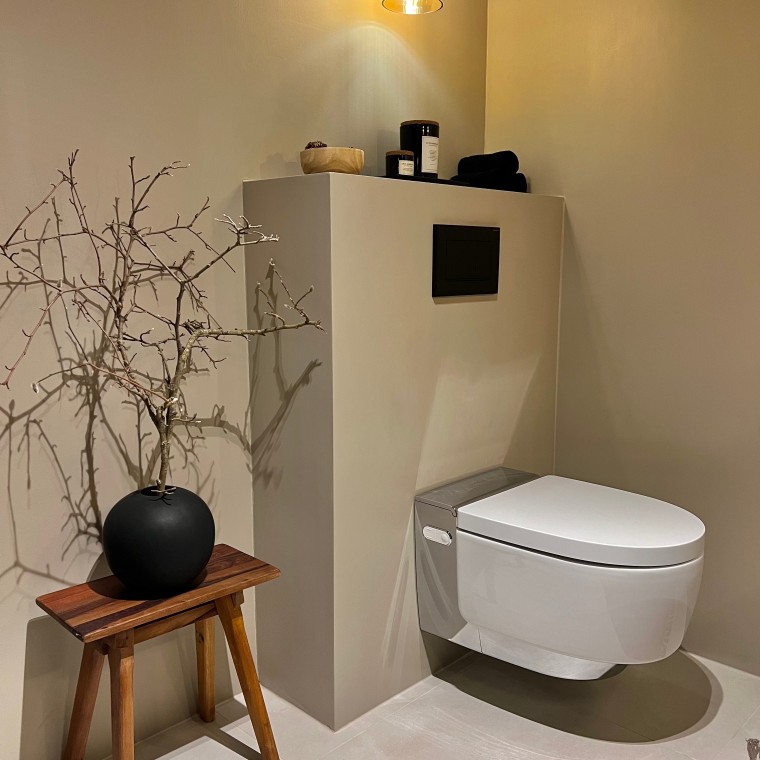 Geberit AquaClean Mera hos Franciska Geberit AquaClean Mera hos Franciska