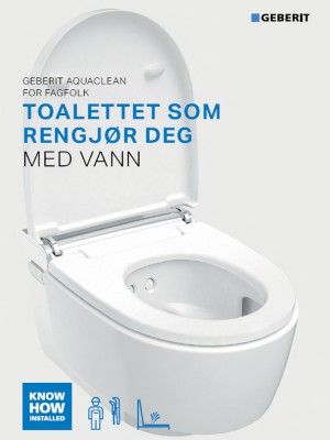 Geberit AquaClean teknisk brosjyre
