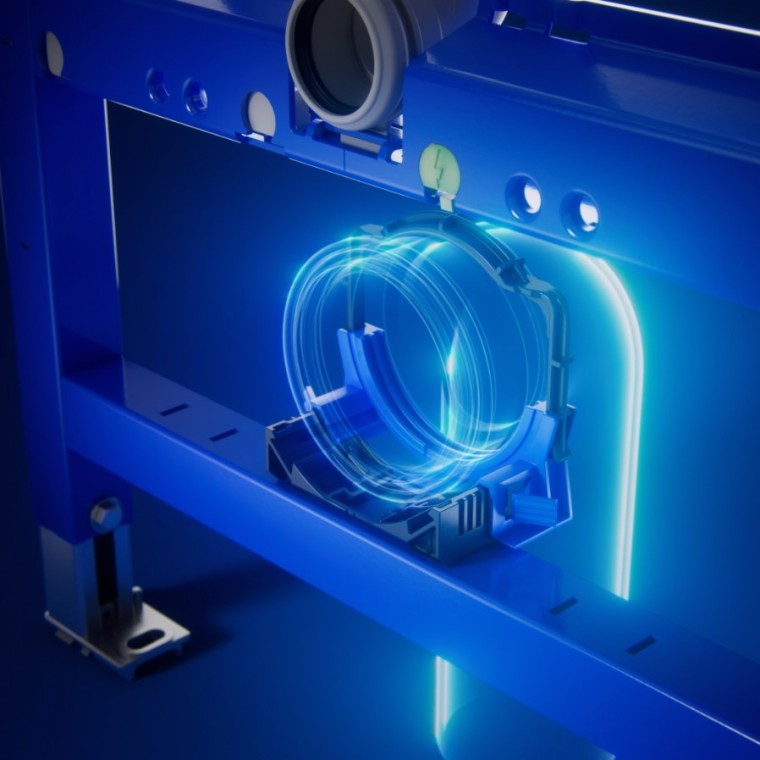 Trinnløst justerbart avløpsfeste Trinnløst justerbart avløpsfeste