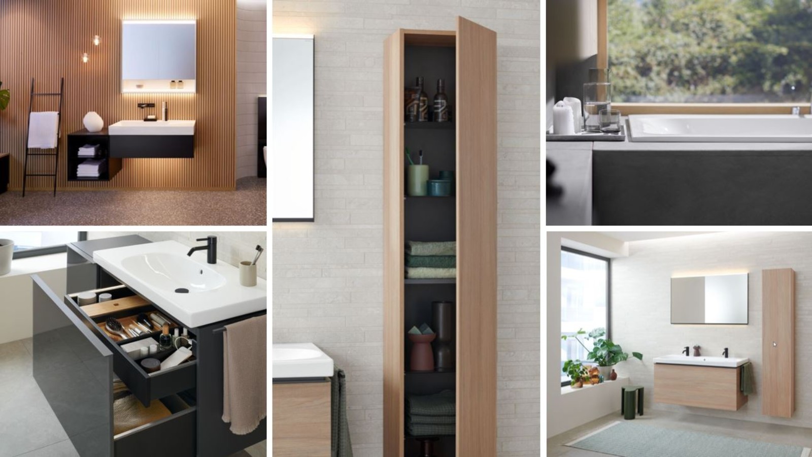 Bilde av ulike baderomsmøbler