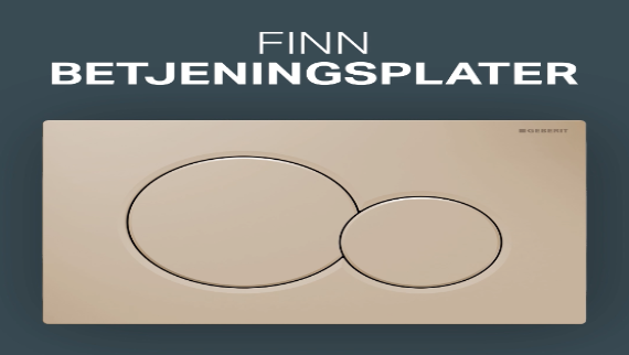 Geberit betjeningsplate