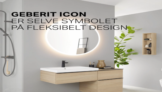 Geberit iCon baderomsmøbler