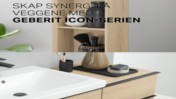 Geberit iCon baderomsmøbler