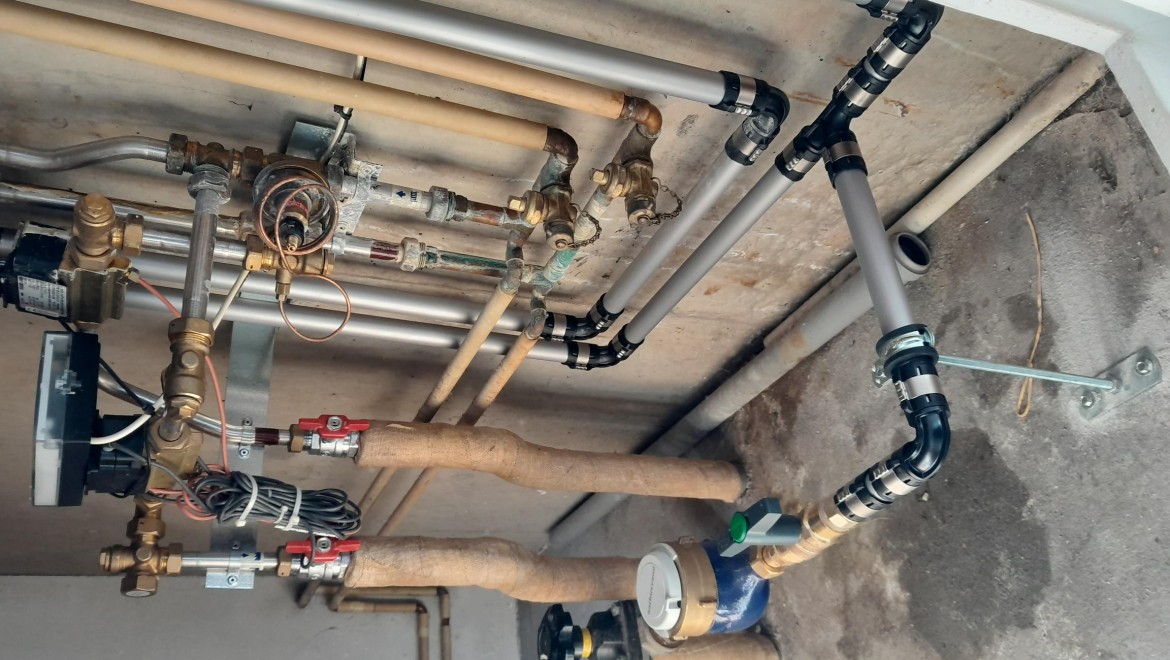 Mapress rørsystem (© Geberit) Mapress rørsystem (© Geberit)
