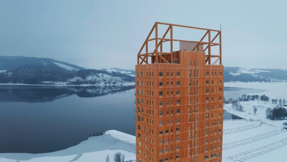 Mjøstårnet Brumunddal Mjøstårnet Brumunddal