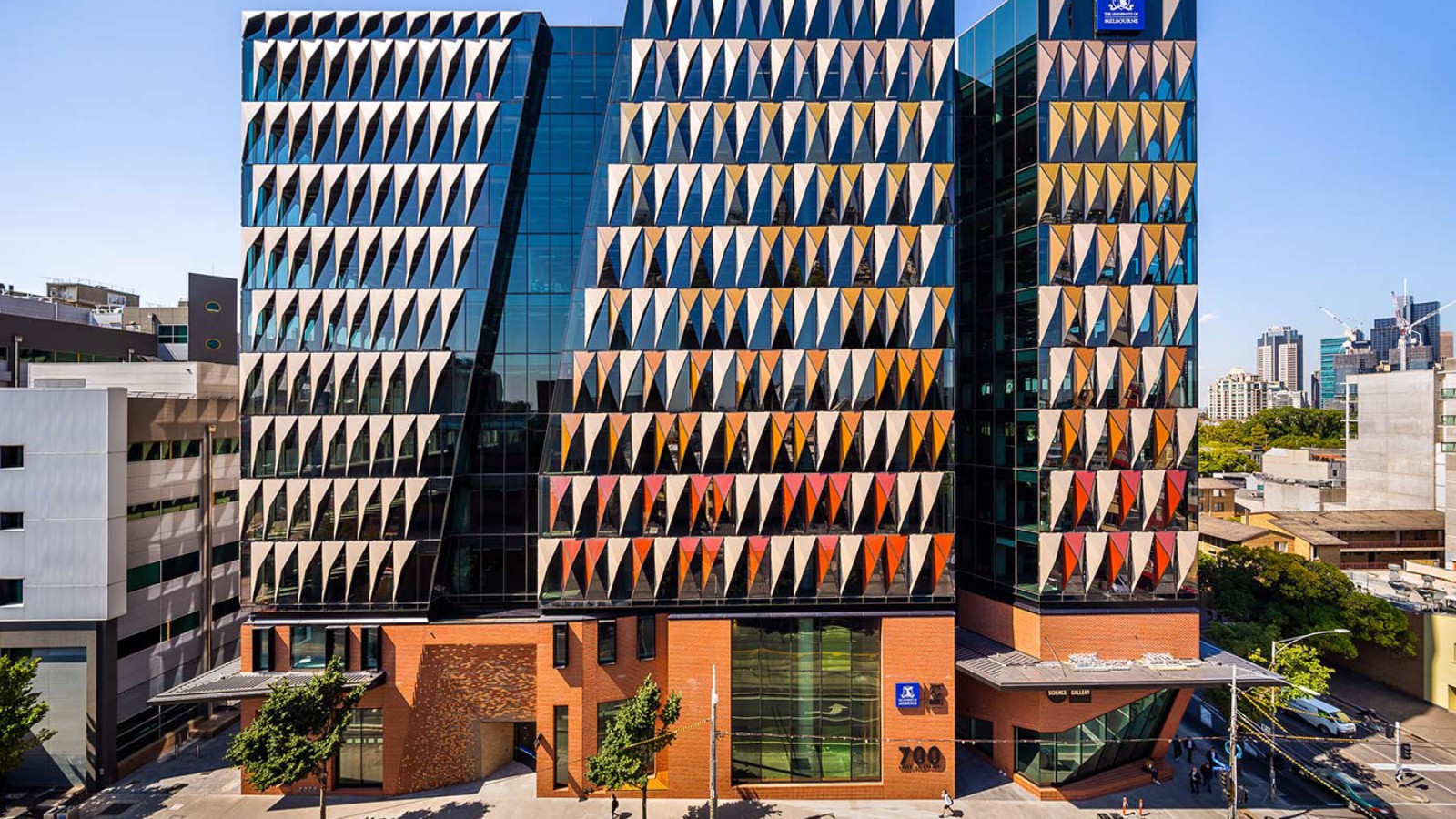 Melbourne Connect, det innovative senteret for kunnskapsoverføring (© Peter Casamento, Marc Williams) Melbourne Connect, det innovative senteret for kunnskapsoverføring (© Peter Casamento, Marc Williams)