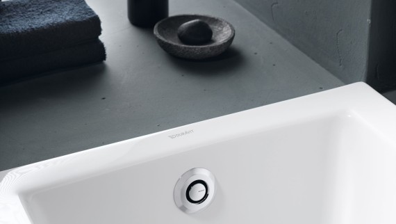 Badekaravløp med PushControl funksjon Badekaravløp med PushControl funksjon
