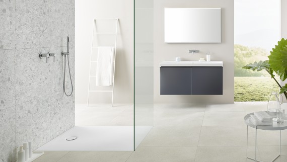 Dusj med Geberit CleanLine60 Dusj med Geberit CleanLine60
