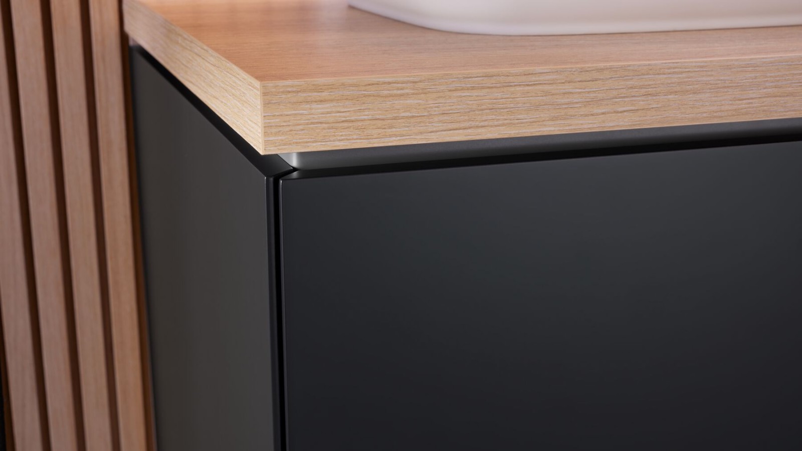 Geberit ONE servantskap i sort matt Geberit ONE servantskap i sort matt