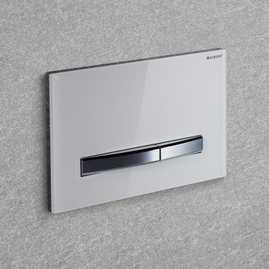 Hvit Geberit Sigma50 betjeningsplate Hvit Geberit Sigma50 betjeningsplate