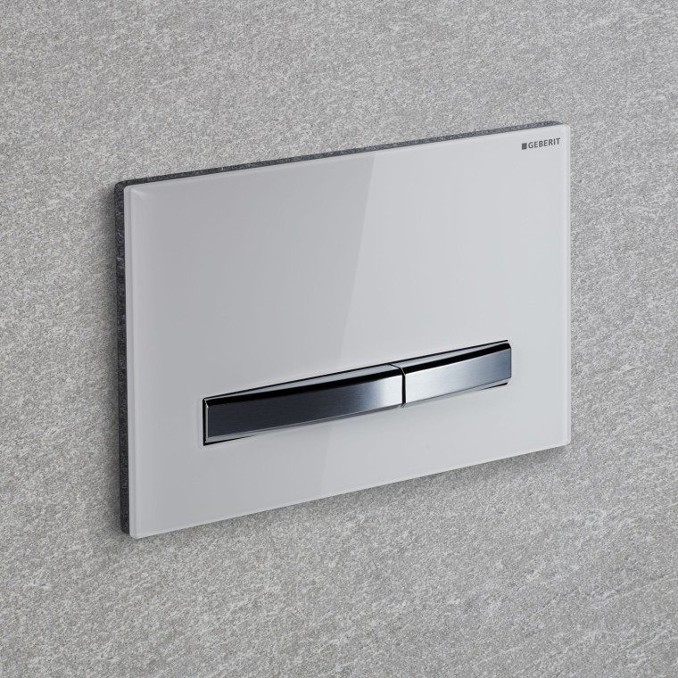 Hvit Geberit Sigma50 betjeningsplate Hvit Geberit Sigma50 betjeningsplate