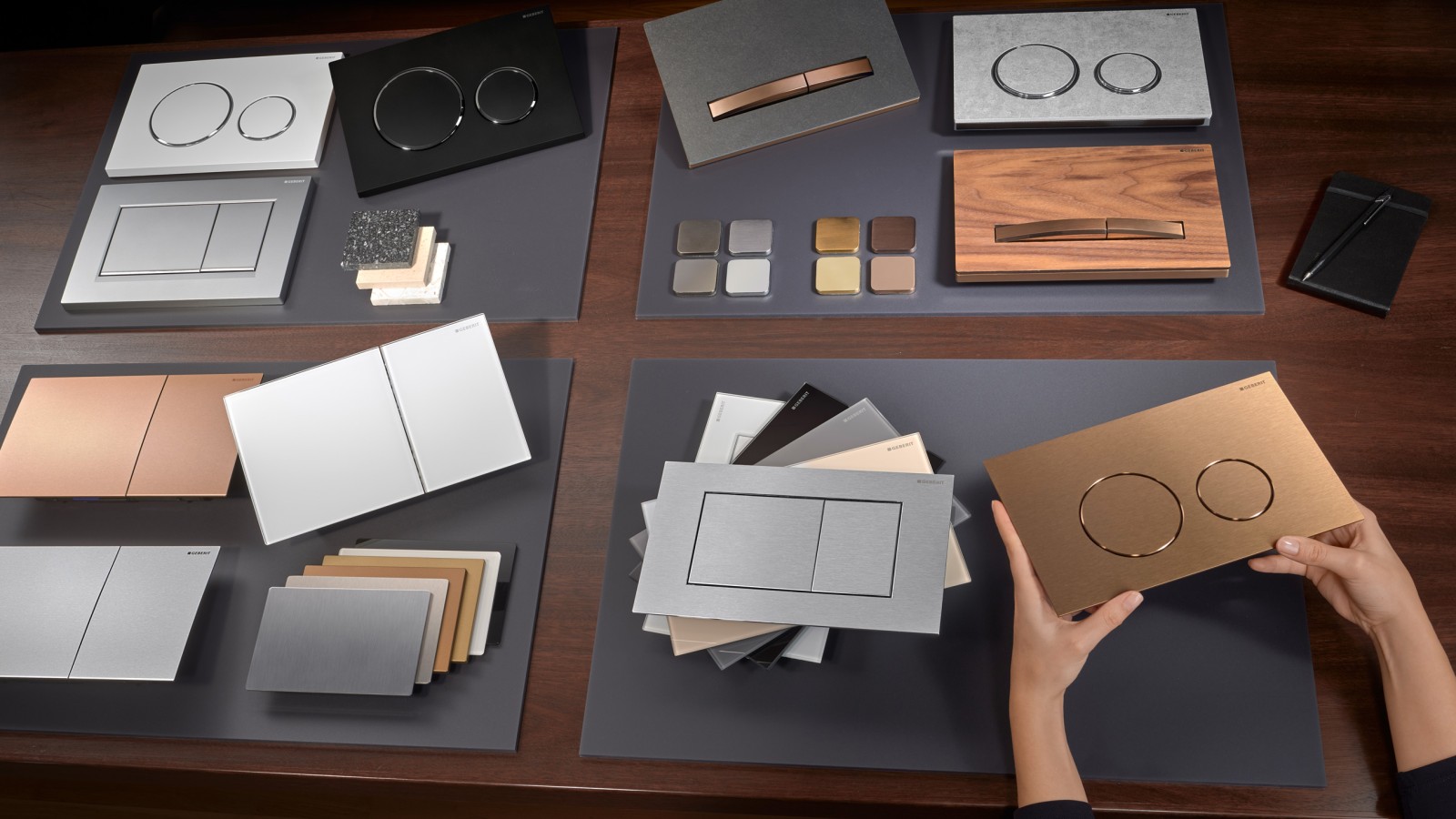 Geberit betjeningsplater