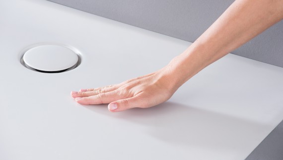 Dusjavløp i flukt med gulvet Dusjavløp i flukt med gulvet