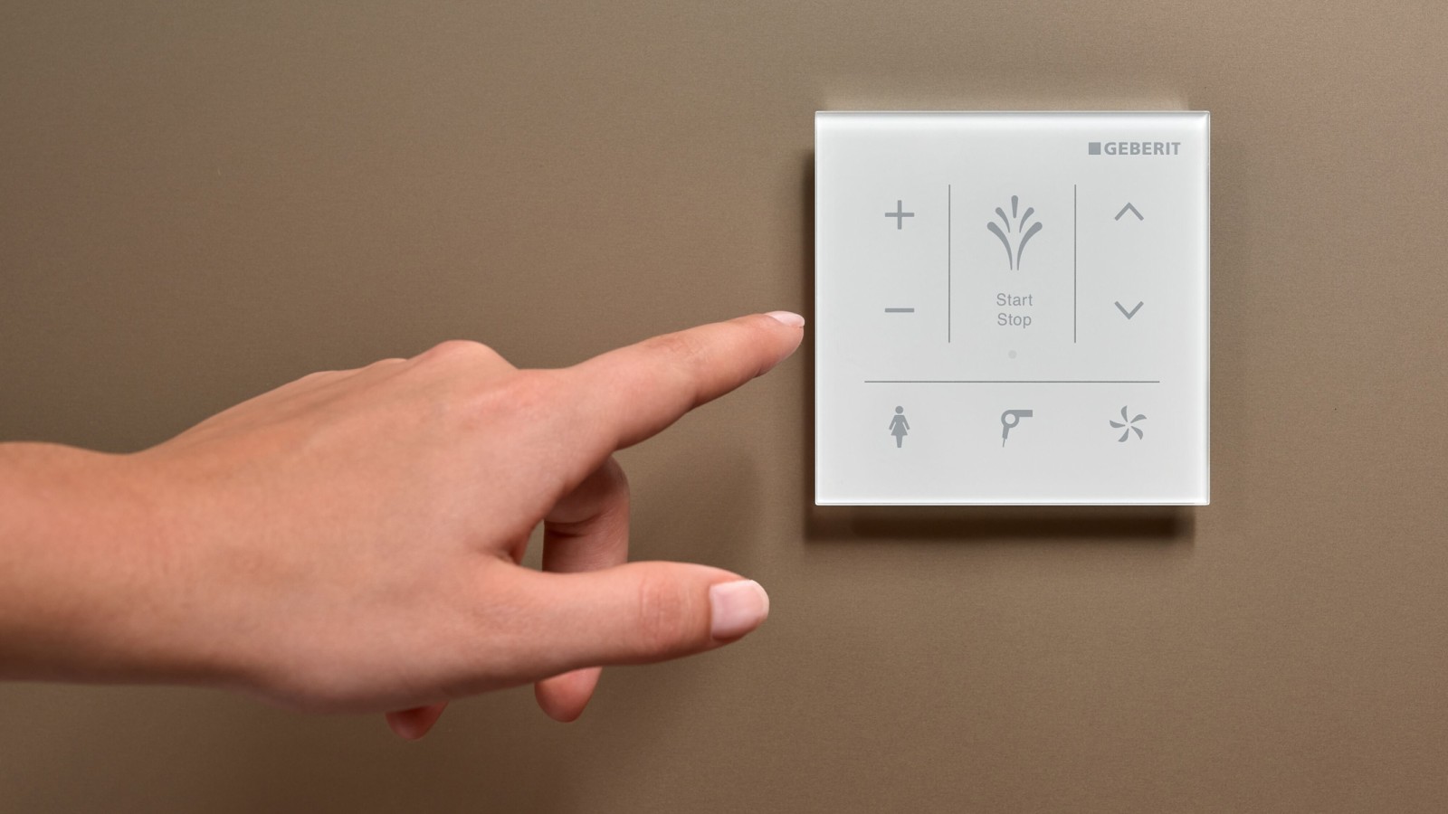 Veggmontert kontrollpanel