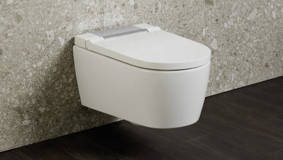 Geberit AquaClean Sela er lekkert og elegant Geberit AquaClean Sela er lekkert og elegant