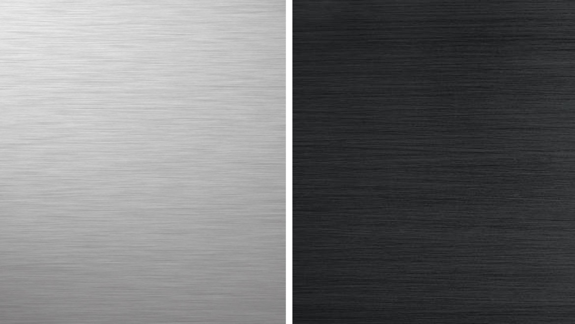 Geberit Monolith sidekledning i aluminium og svartkrom