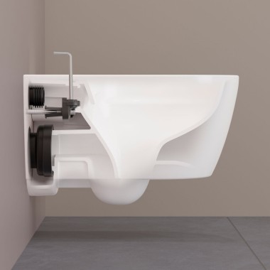 Type EFF3 toalett installasjonssystem