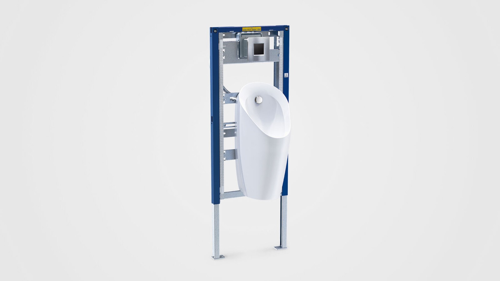 Geberit Duofix-installasjonssystem for innbygd urinalstyring