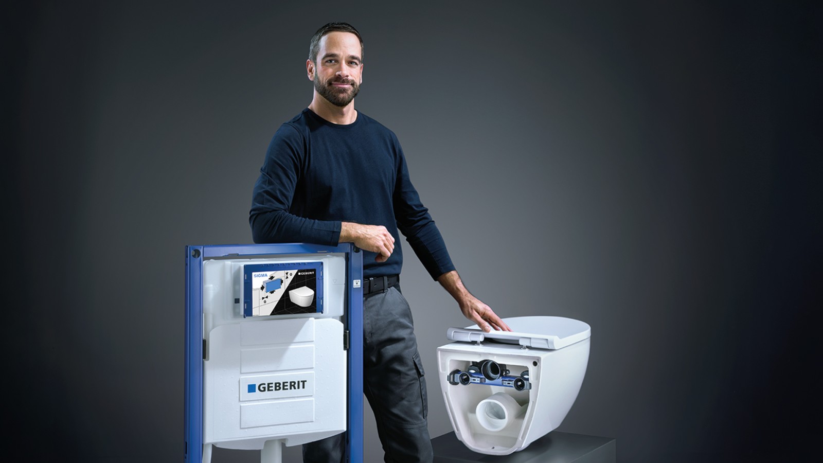 Geberit som en pålitelig partner for sanitærfagmenn Geberit som en pålitelig partner for sanitærfagmenn