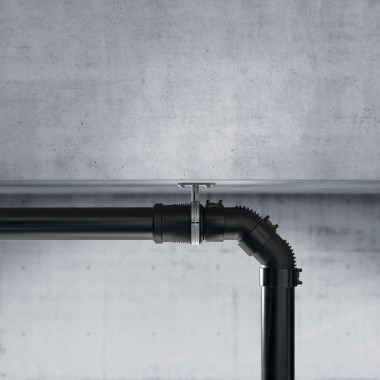 Perfekt skråstilt – Geberit Silent-db20 Offset rørforbindelse Perfekt skråstilt – Geberit Silent-db20 Offset rørforbindelse