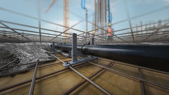 Mer om Geberit innstøpningsklammer