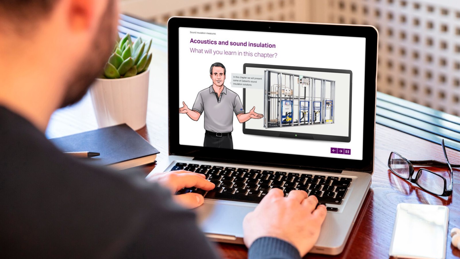 Geberit har et omfattende utvalg av digitale opplæringskurs Geberit har et omfattende utvalg av digitale opplæringskurs