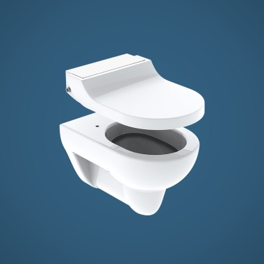 Geberit AquaClean Tuma-dusjtoalett med fleksibel seteløsning Geberit AquaClean Tuma-dusjtoalett med fleksibel seteløsning