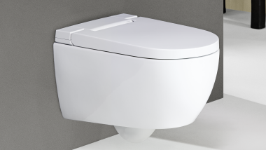 Geberit AquaClean Alba med Sigma20-fjernkontroll