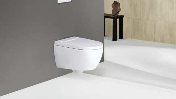 Geberit AquaClean Alba med Sigma20 betjeningsplate