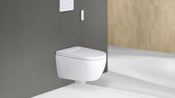 Geberit AquaClean Alba med Sigma20 betjeningsplate Geberit AquaClean Alba med Sigma20 betjeningsplate