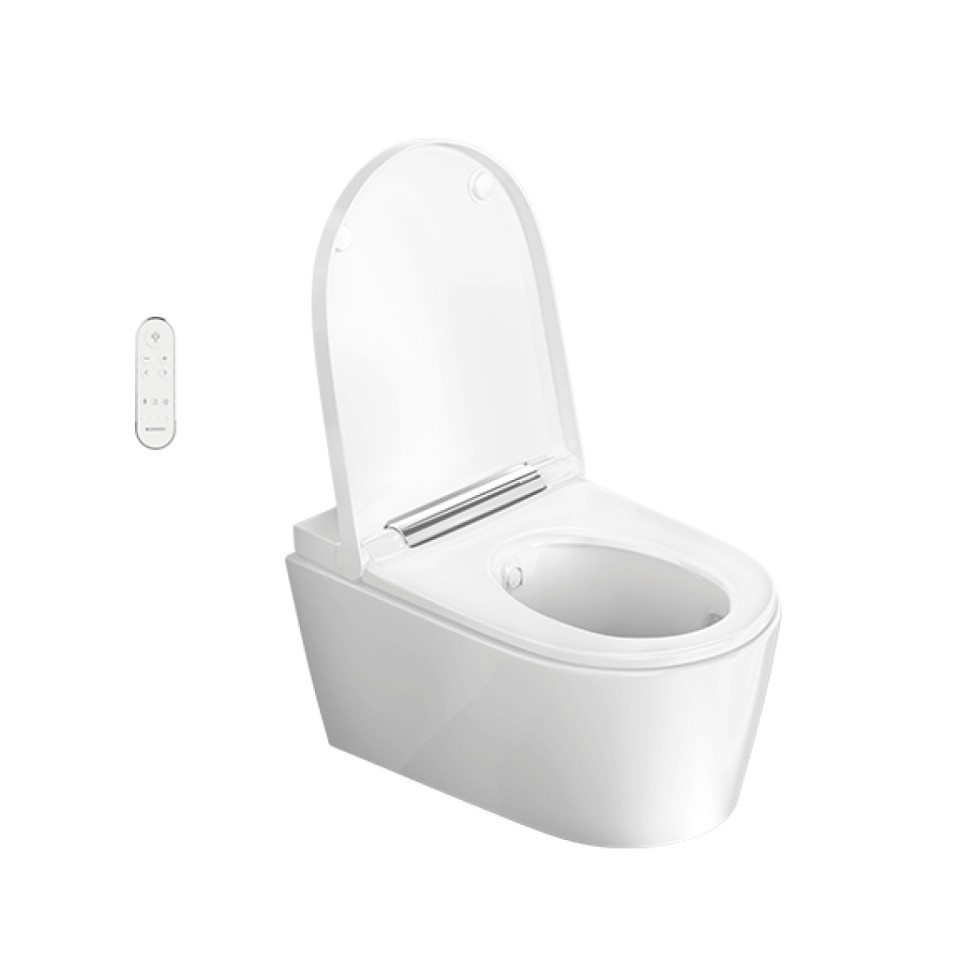 Geberit AquaClean Sela med åpent lokk Geberit AquaClean Sela med åpent lokk