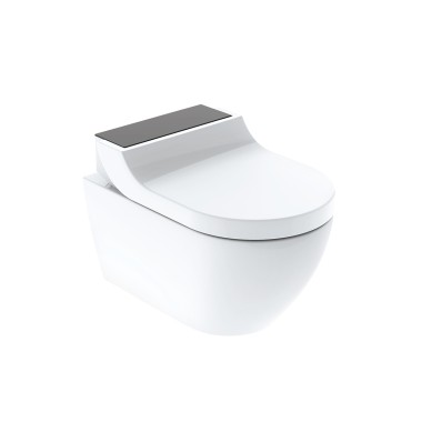 Geberit AquaClean Tuma dusjtoalett med sort deksel Geberit AquaClean Tuma dusjtoalett med sort deksel