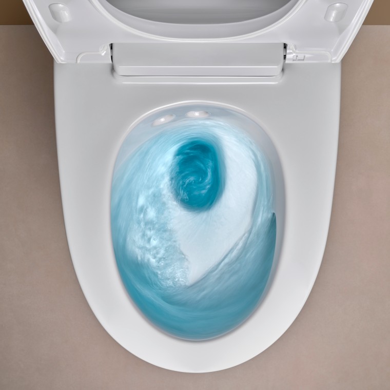 Geberit AquaClean Mera TurboFlush-skyllteknologi