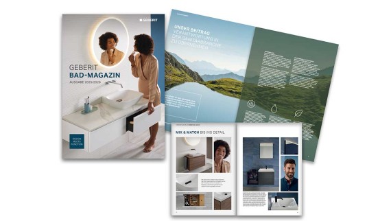 Forside av Geberit Baderomsmagasin