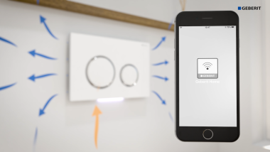 Styr Geberit DuoFresh via app