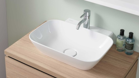 Geberit ONE gjestebad med liten servant Geberit ONE gjestebad med liten servant