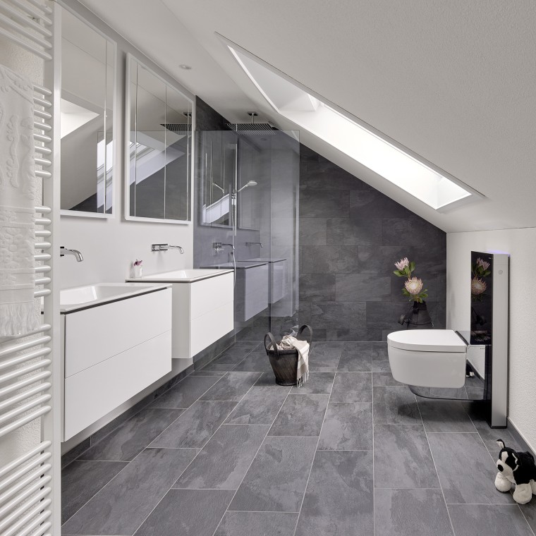 Loftet etter oppussingen Loftet etter oppussingen