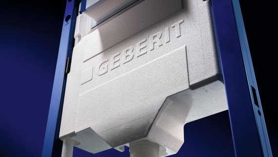Geberit Duofix-element med Sigma innbyggingssisterne