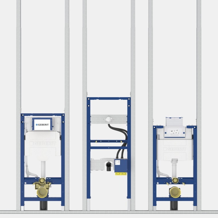 Universal applicability of Duofix installation systems