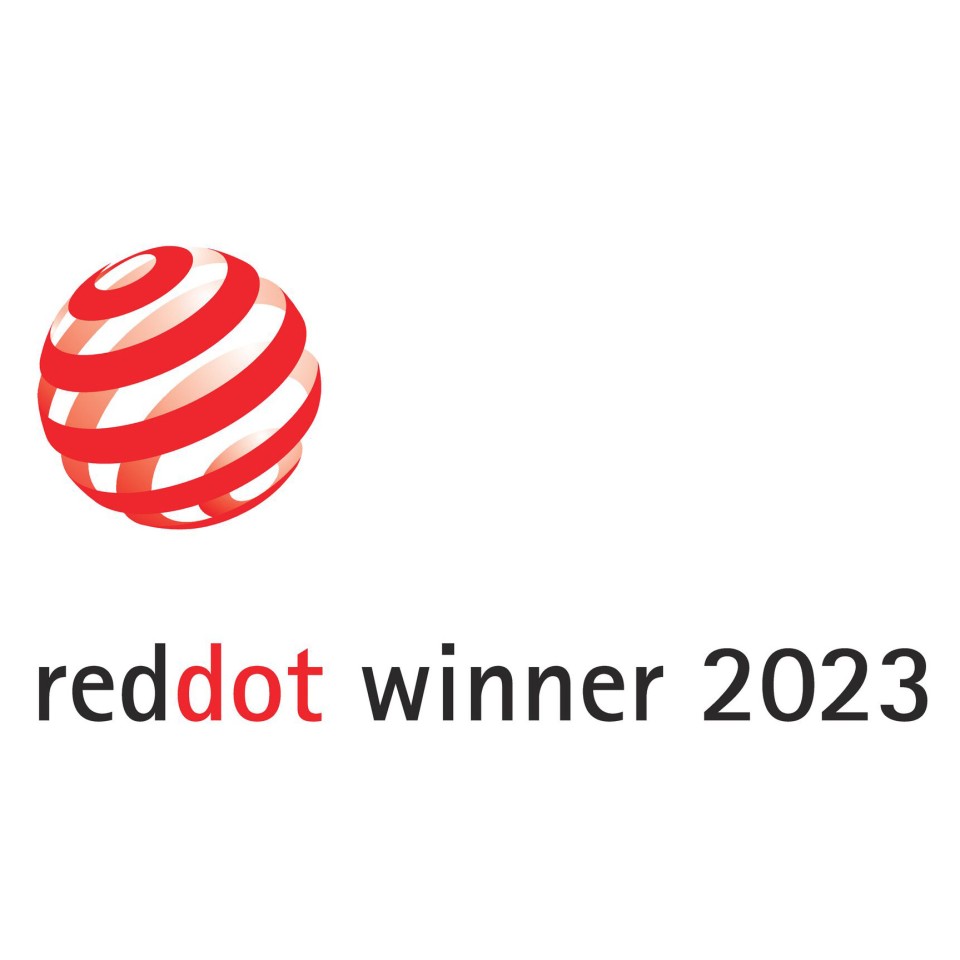 Vinner av Red Dot Award i 2023