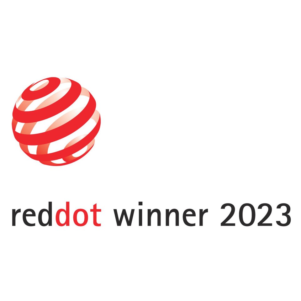 Vinner av Red Dot Award i 2023 Vinner av Red Dot Award i 2023