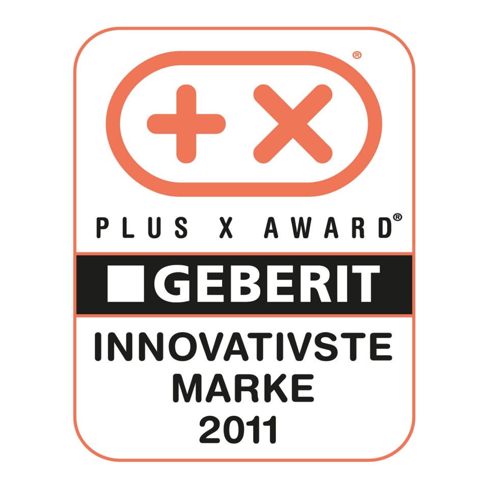 Plus X pris for Geberit som mest innovative merke