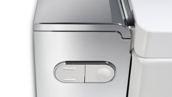 Betjeningspanelet på siden Betjeningspanelet på siden