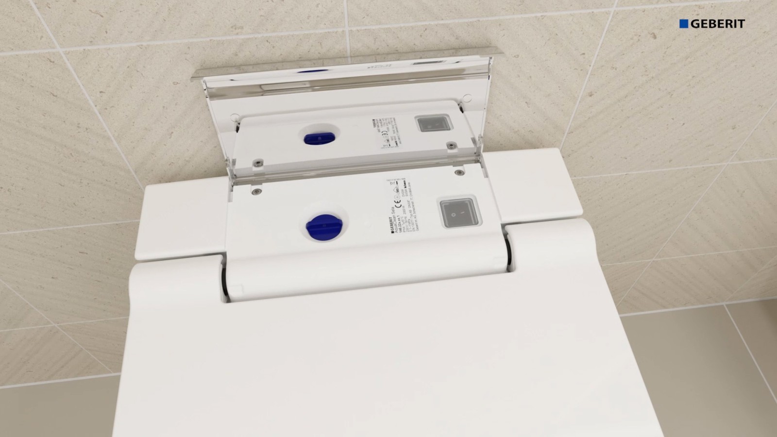 Åpent deksel på Sela Åpent deksel på Sela