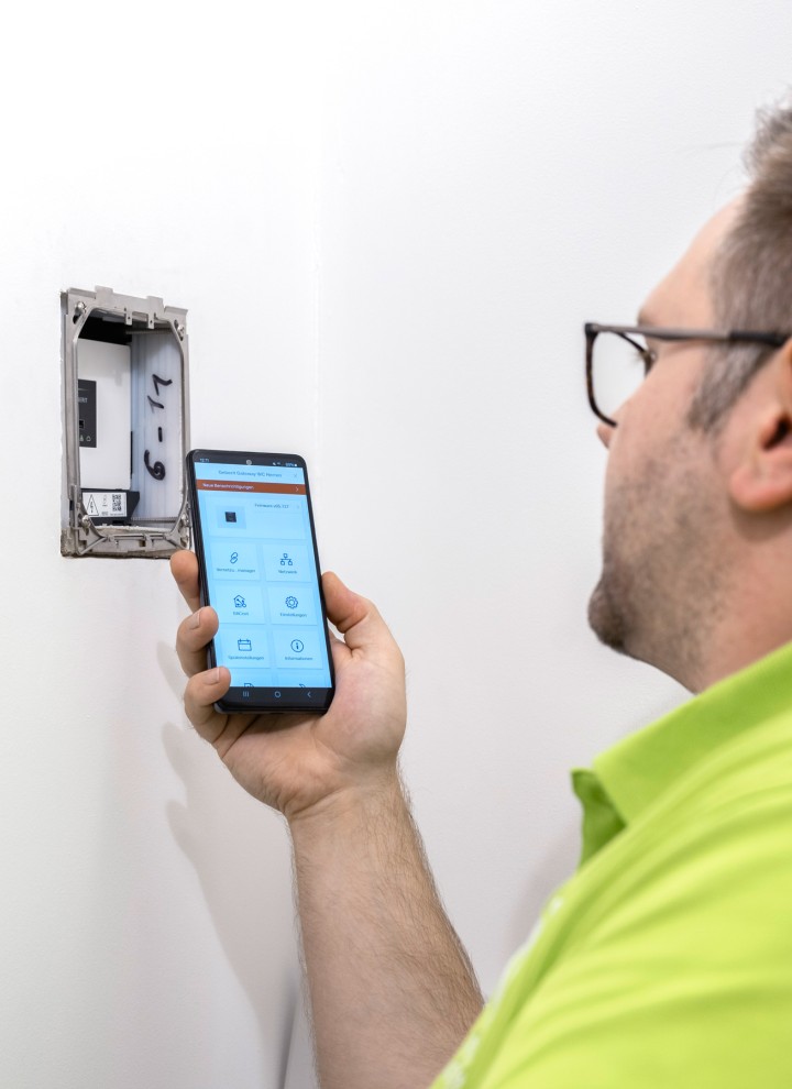 Sentral drift av endeenhetene via Geberit Gateway Sentral drift av endeenhetene via Geberit Gateway