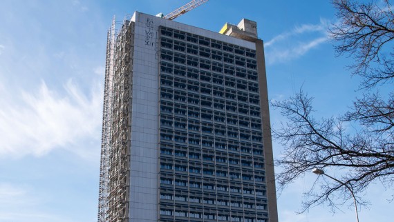 Renovering av boligblokken OMU 93 i Bern, Sveits
