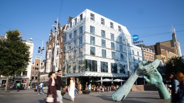 Diamond Hotel ved Leidseplein: bygningen slik den er i dag (© Denise Valk)
